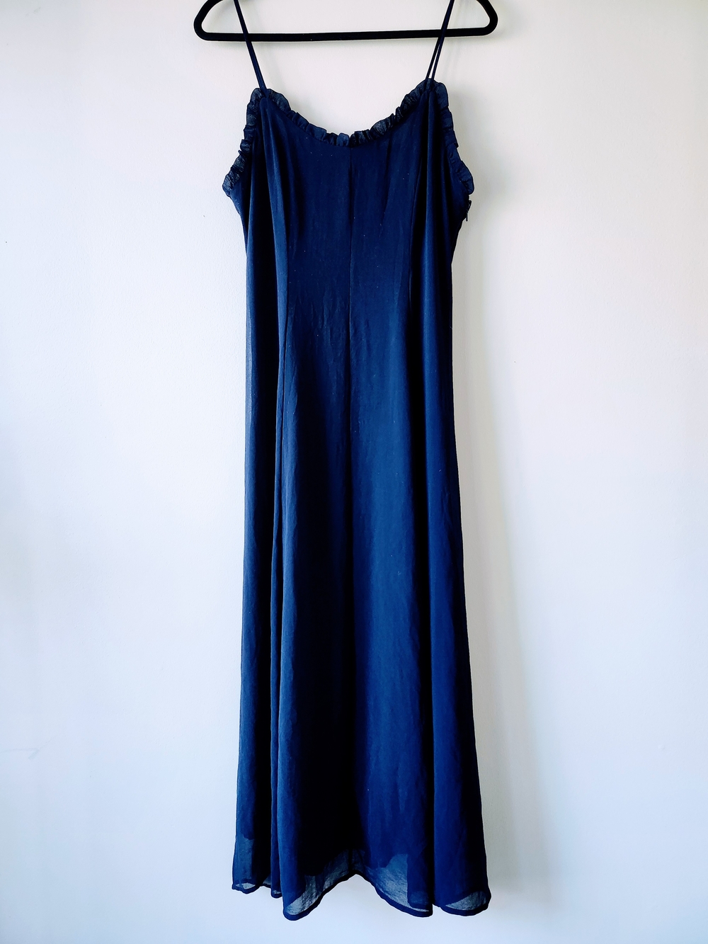Navy Blue Maxi Dress